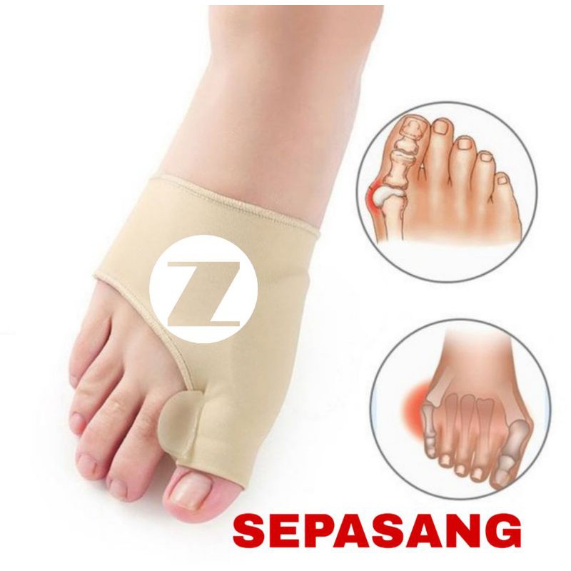 (Original) Pelurus Jempol Kaki / Korektor Tulang Jempol Bunion Hallux Valgus Orthotics Exp Lama