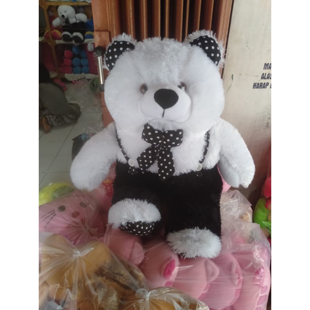 Boneka Teddy Bear - Beruang Rompi - Berjon xl 60cm