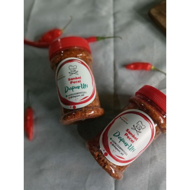 

Sambel Pecel Dapur Uti 200 gram