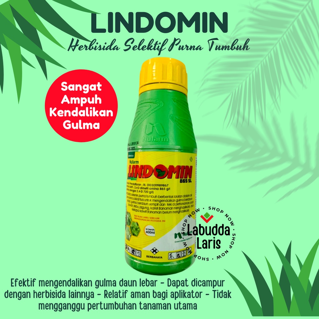 Jual Lindomin Herbisida Rumput Sistemik Obat Pertanian Herbisida ...