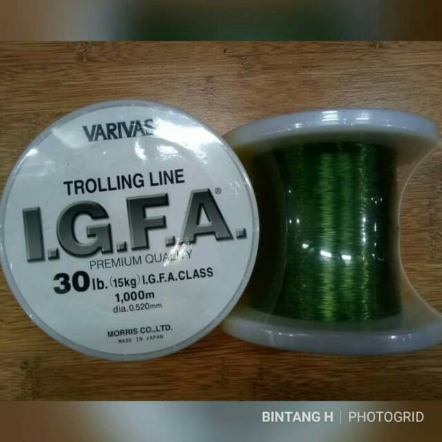 Senar Varivas Trolling Line IGFA 30 LB (1000 meter)