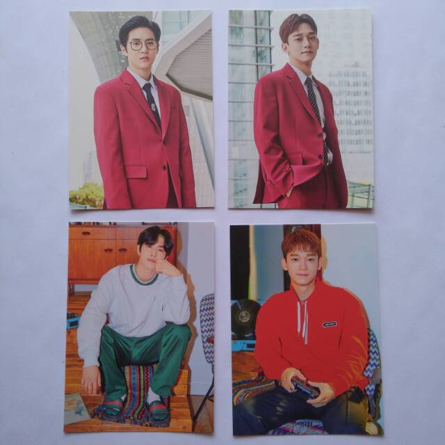 Postcard official exo exploration suho chen