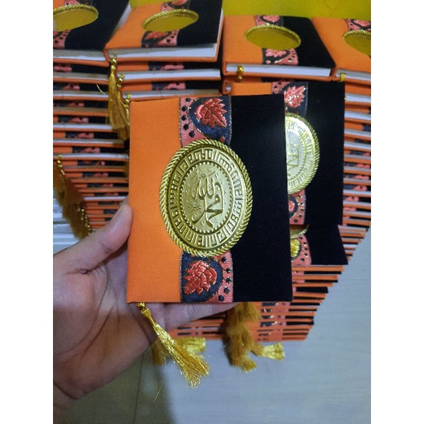 Buku yasin cover brudru busa kombinasi