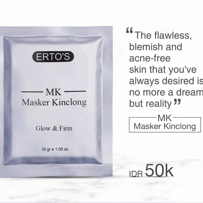 Ertos MK - Erto's Masker Kinclong Glow &amp; Firm