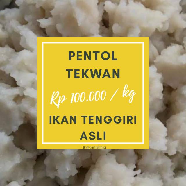 

[MamahRia] Pentol Tekwan Asli Ikan Tenggiri Enak Mantap