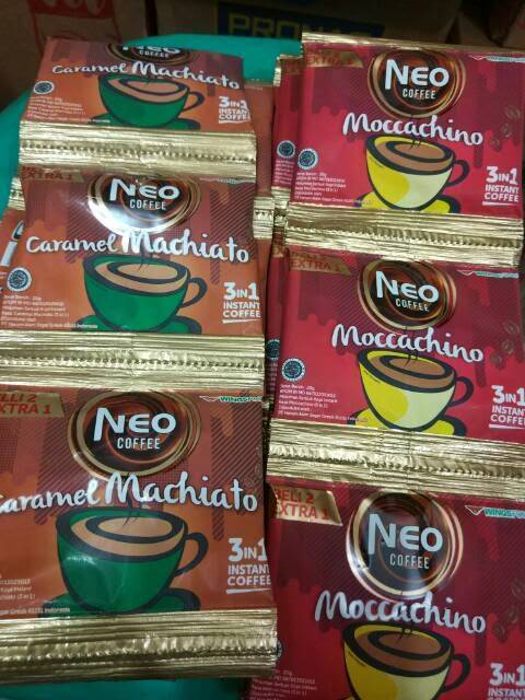 Neo coffee 3in1 sachet 20gr (renceng )