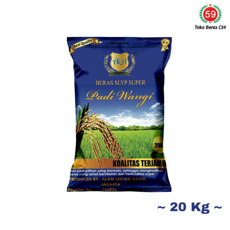 

Beras (PREMIUM) Padi Wangi 20 kg