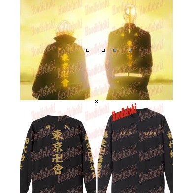 BASIC HOODIE ANIME TOKYO REVENGERS SANO MIKEY MANJIRO DRAKEN MANJI TOUMAN GANG WIBU WIIBU COSPLAY