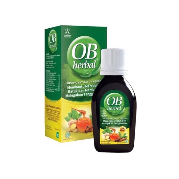 OB HERBAL SIRUP 100 ML