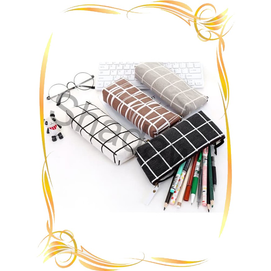 

S5 TEMPAT PENSIL KOREA / ALAT TULIS / TEMPAT KOSMETIK / MULTIFUNGSI / SOUVENIR / ORGNIZER / MURAH
