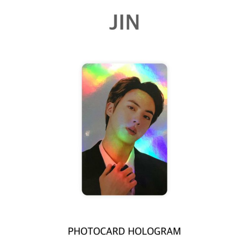 Photocard Hologram BTS New Years Eve 2021