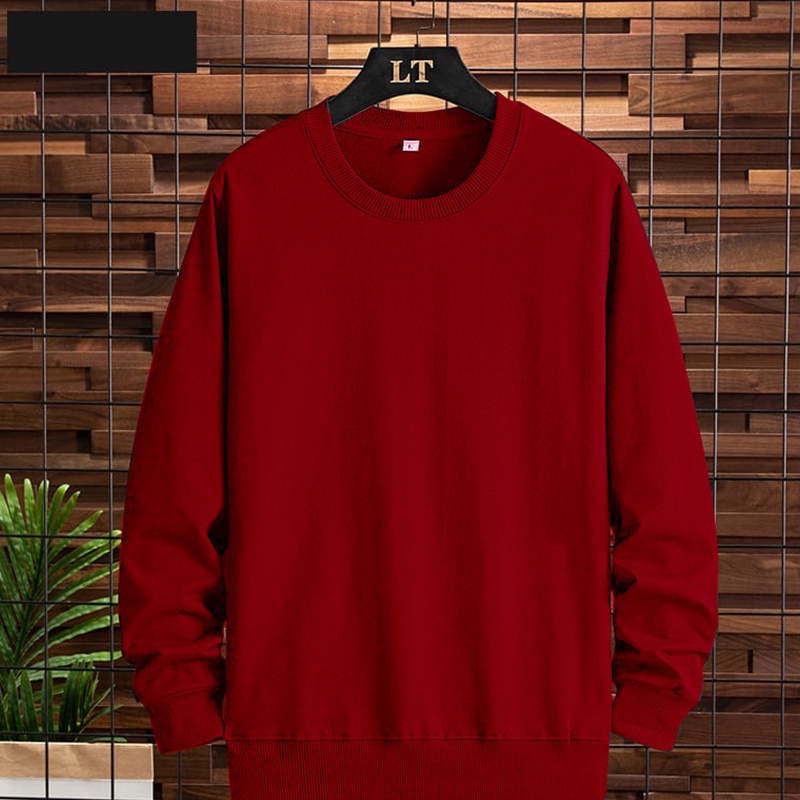 FF SWEATER POLOS BAHAN FLECE BERKUALITAS TERBAIK II BISA UNISEX