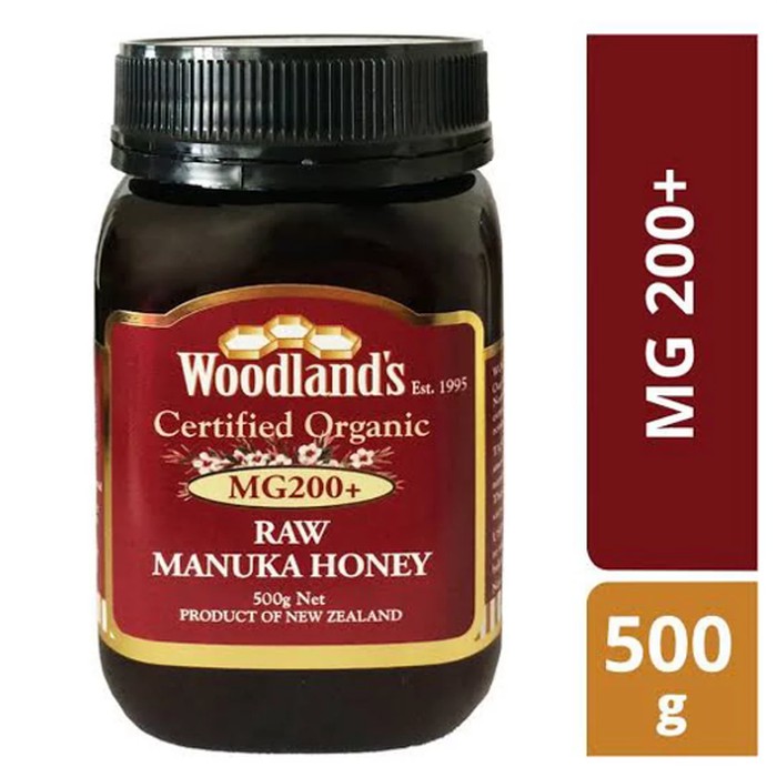 

Woodlands Certified Organic Raw Manuka Honey MG 200