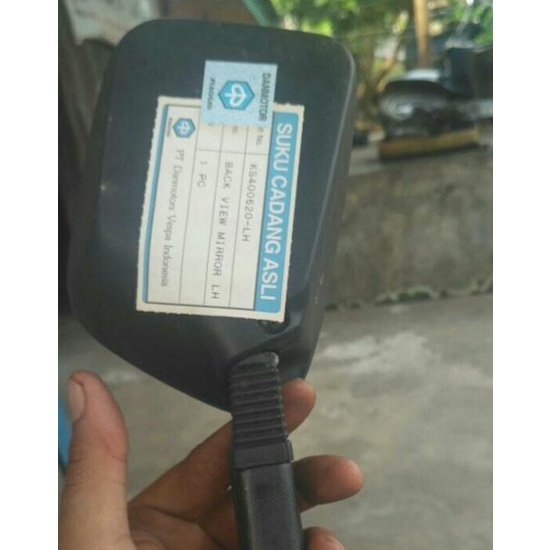 ORIGINAL - Spion Kiri Vespa PX Exclusive Original Danmotor Biru Nos