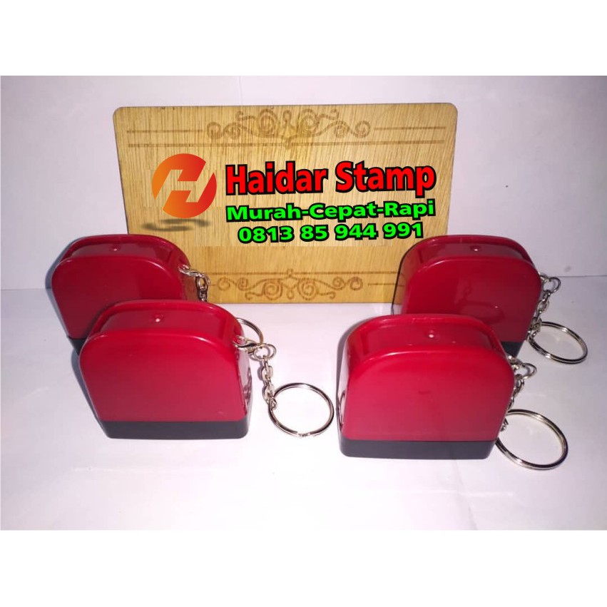 

Stempel Nama (pakai logo / tanpa logo)