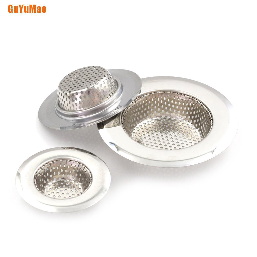 Guyu Stainless Steel Sink Strainer Shower Floor Drain Bathroom Hair Catcher Kitchen Hoo Shopee Indonesia