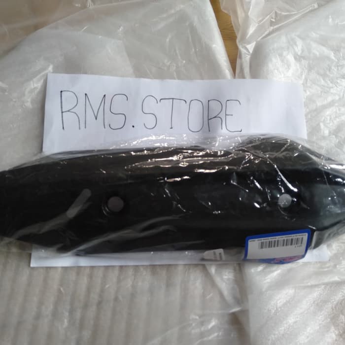 cover tutup knalpot Vario 150-125 LED 2019 - Tameng knalpot Vario - Hitam