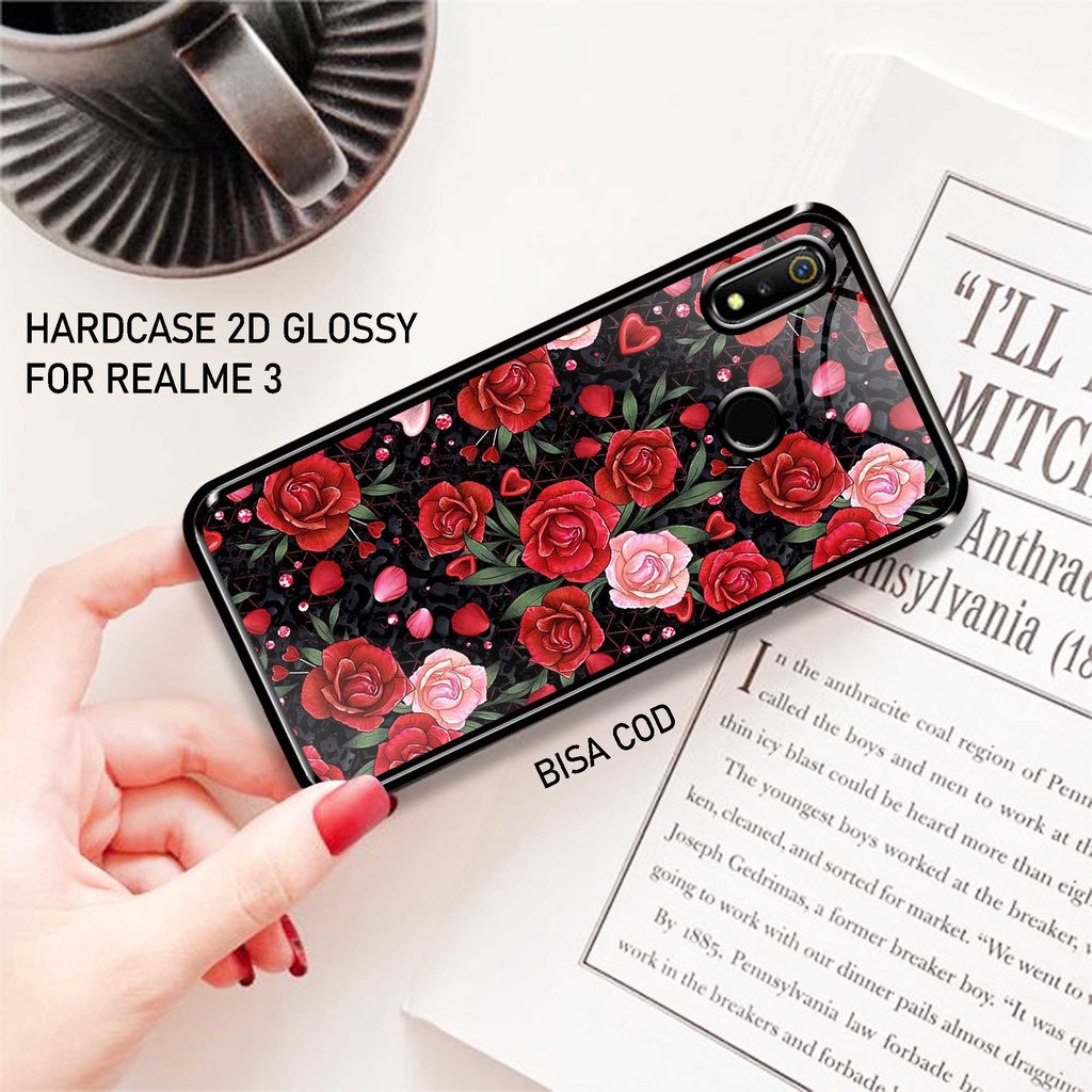 Sukses Case REALME 3 - Hardcase 2D Glossy Realme 3 - Silikon Hp Realme  - Silicon Hp Realme - Kessin