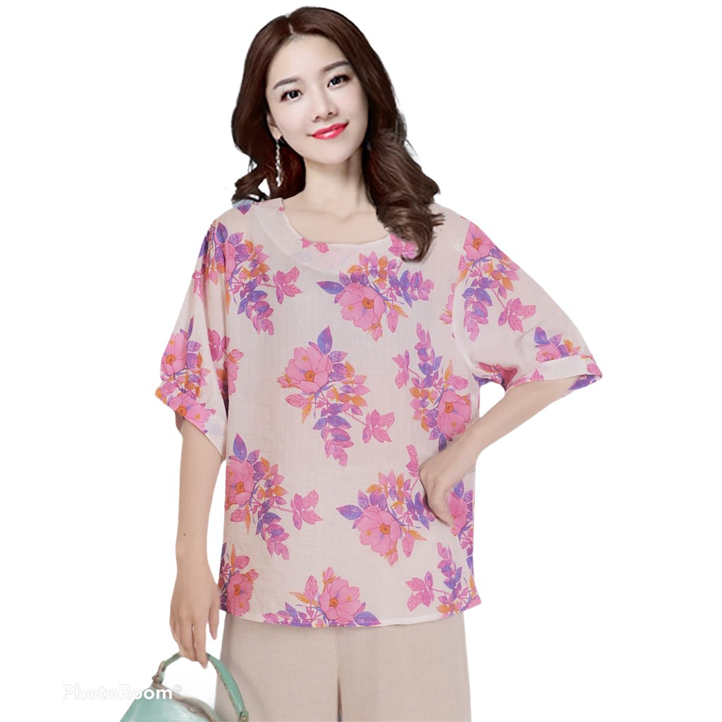 (015) ATASAN WANITA BLUS BLOUSE MODEL TERBARU KEKINIAN