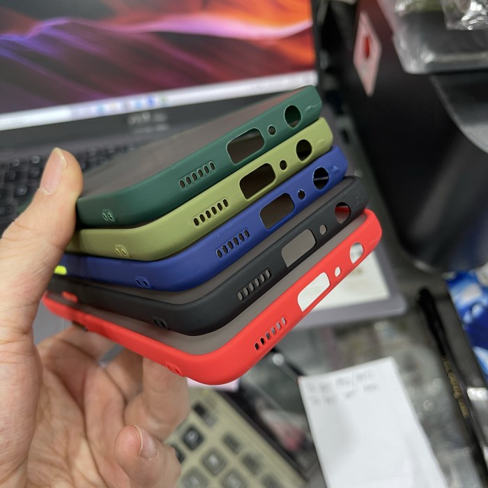 REALME 3 PRO PREMIUM BUMPER HYBRID DOVE CASE BAHAN ANTI PECAH