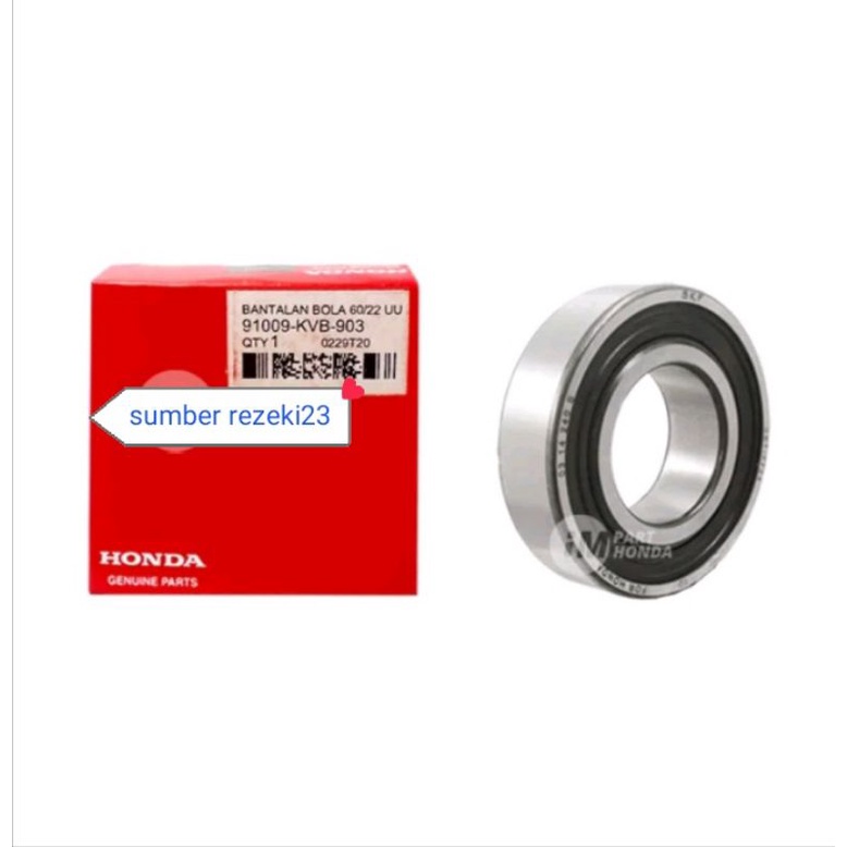 bearing lager laher 60/22 original honda