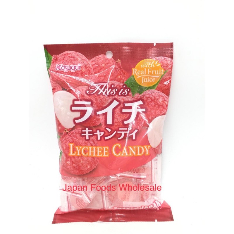 

Kasugai Lychee Candy 115gr / permen jepang / permen impor