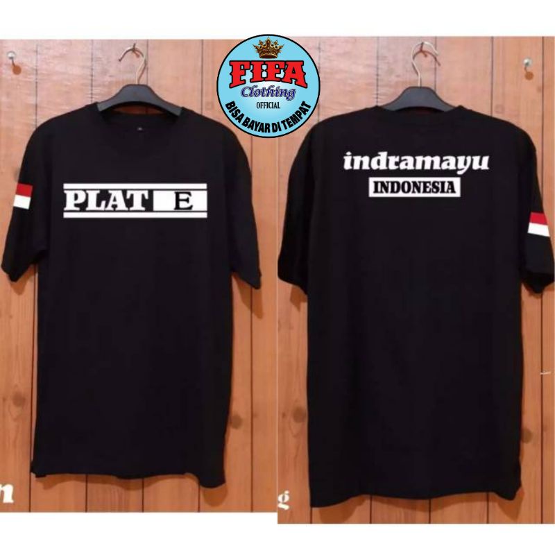 KAOS PLAT E INDRAMAYU DISTRO PREMIUM