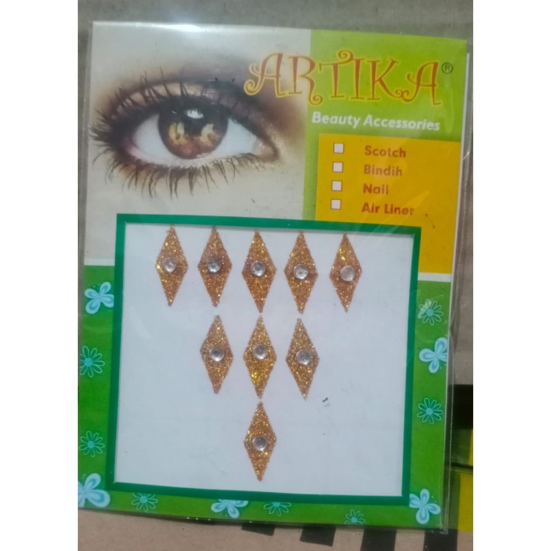 sticker Bindi ketupat pengantin siger sunda berbagai varian ketupat, mata, dan centung-8