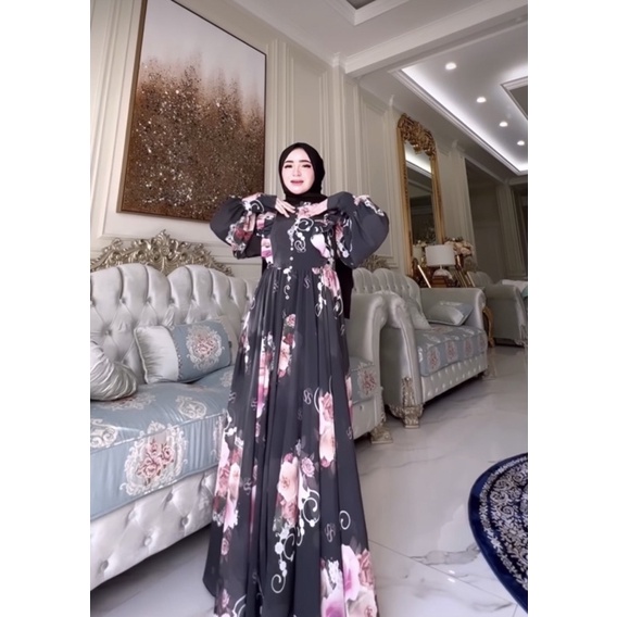 Hersa Dress / Gamis Wanita Import