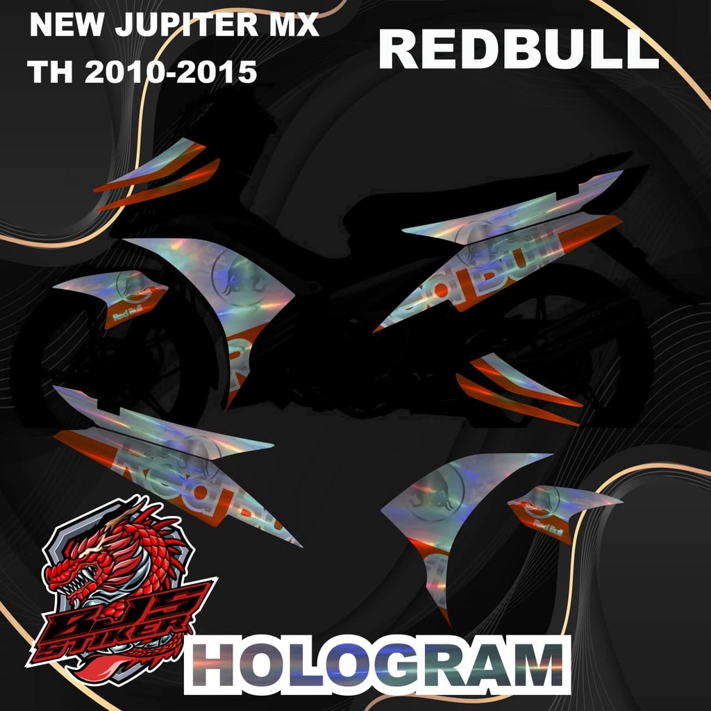 Striping jupiter mx new - Stiker Decal HOLOGRAM yamaha new jupiter mx 135 rb