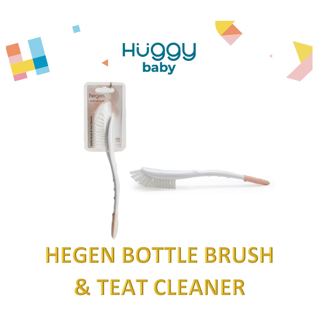 Hegen Bottle Brush &amp; Teat Cleaner - Sikat Botol &amp; Dot Hegen