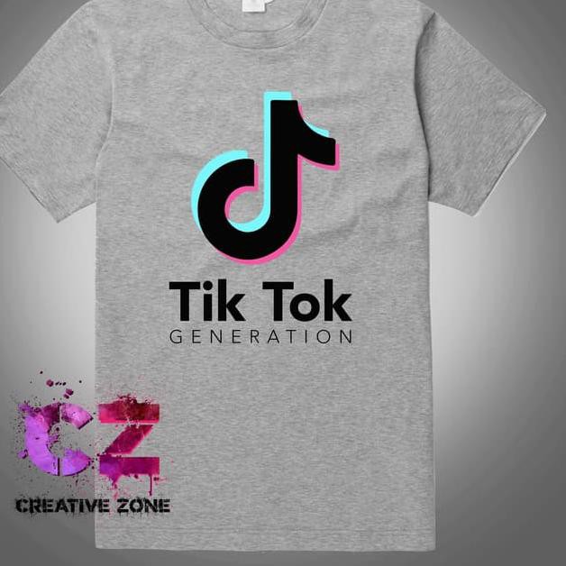 tik tok print t shirt