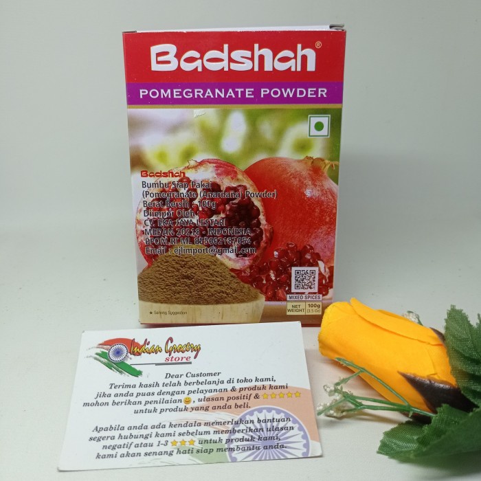 

POMEGRANATE POWDER BADSHAH 100GR