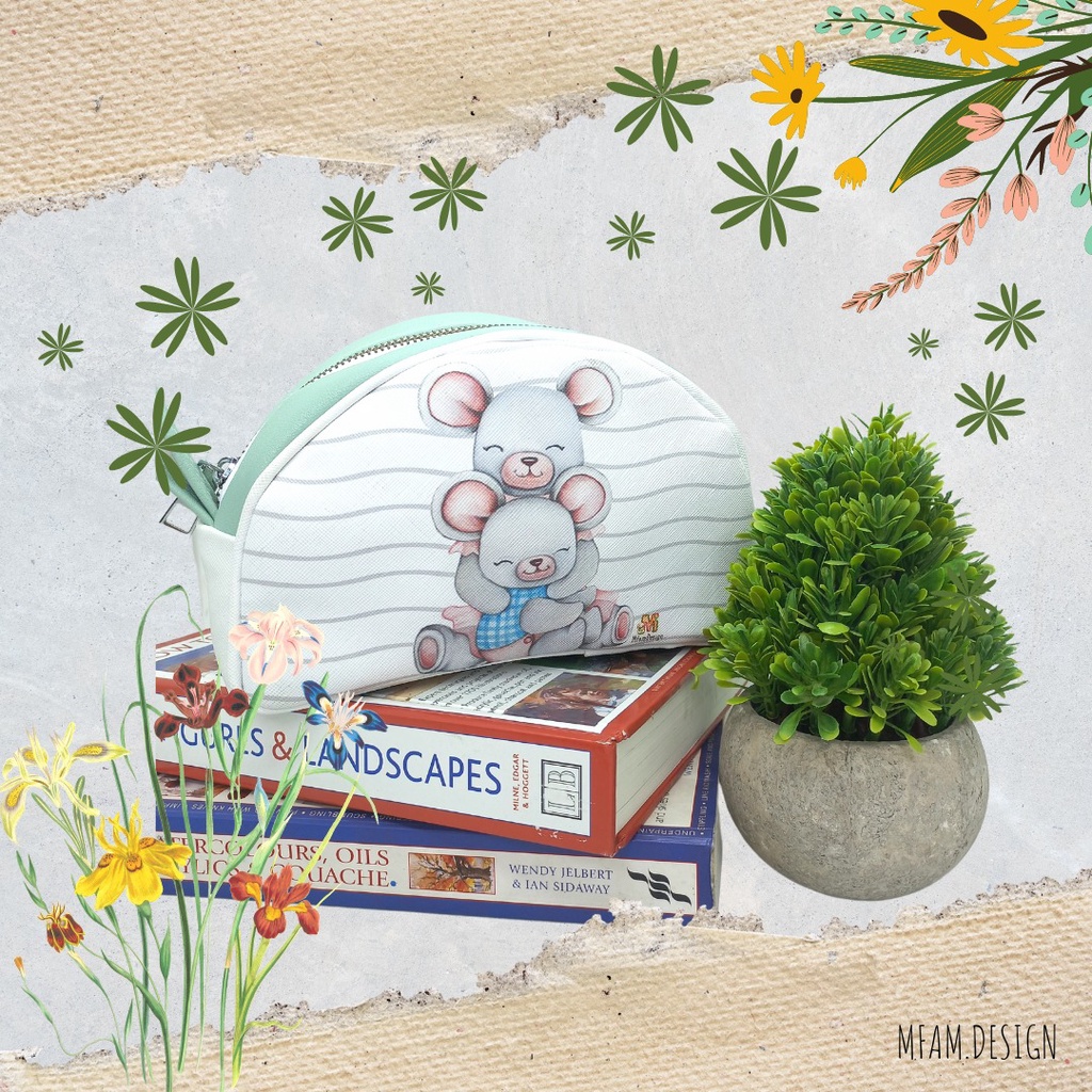 

Pencil Case Kids Mouse Family