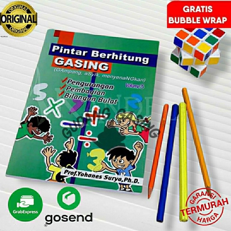 Buku Pintar Berhitung GASING vol 3 Volume 3 KARANGAN Prof. Yohanes Surya