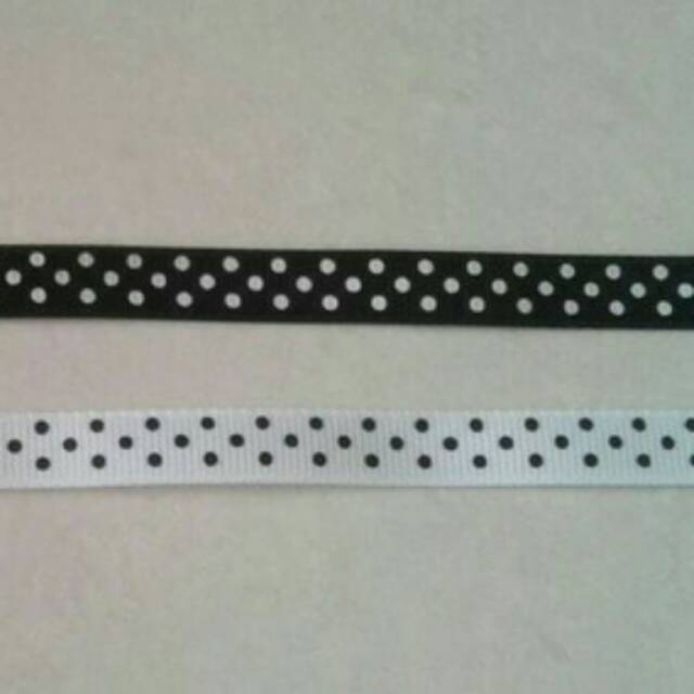 

Pita grosgrain 3/8" polka