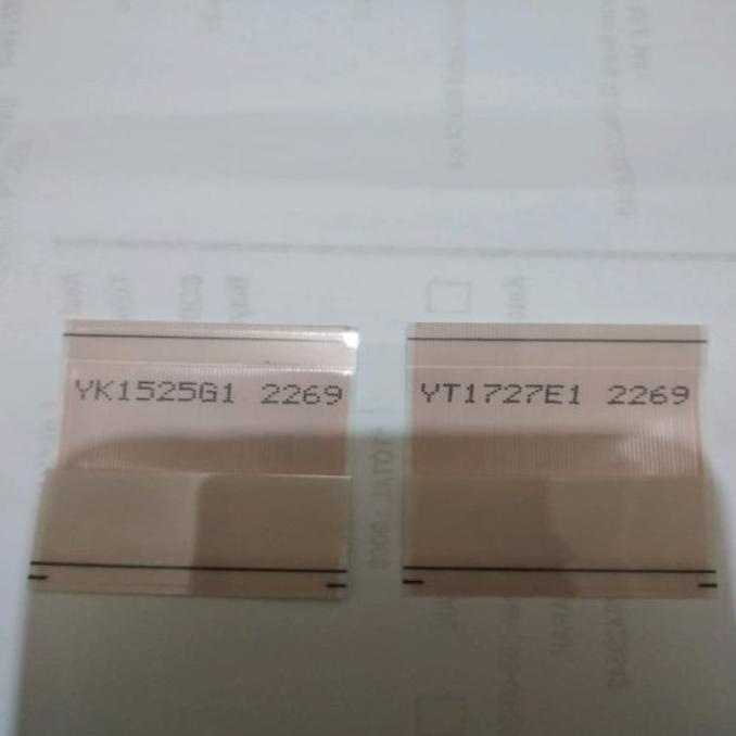 LVDS kabel fleksibel dari T CON ke panel tv led Samsung UA 32D5000 -
