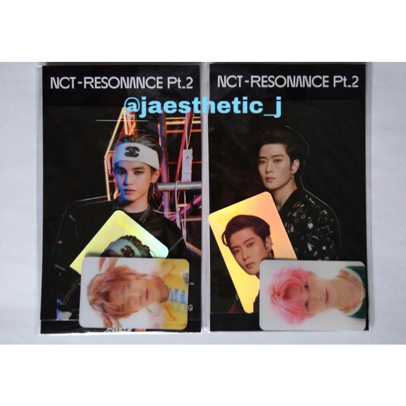Standee Lenti Holo NCT Resonance pt 2 - Taeyong (SEALED) - @greavxty