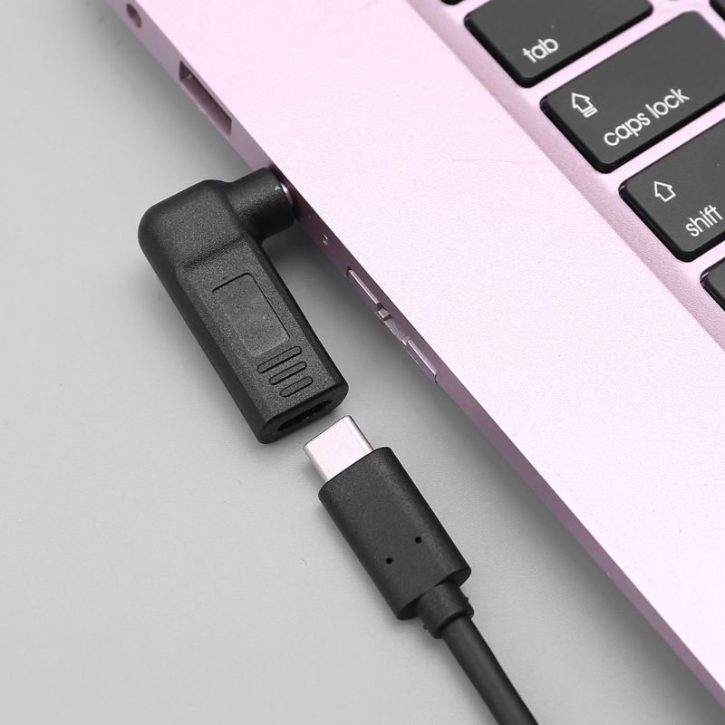 Btsg USB-C Type-C Female to 7.4x5.0mm Untuk Adaptor Plug DC Male Untuk Laptop DELL Conver