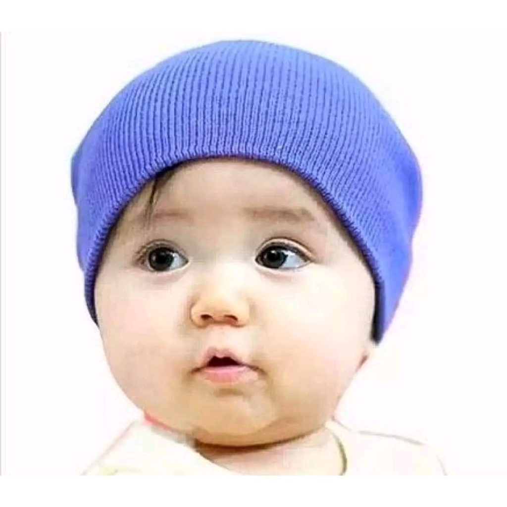 Topi Kupluk Polos  Anak Laki Laki Terbaru