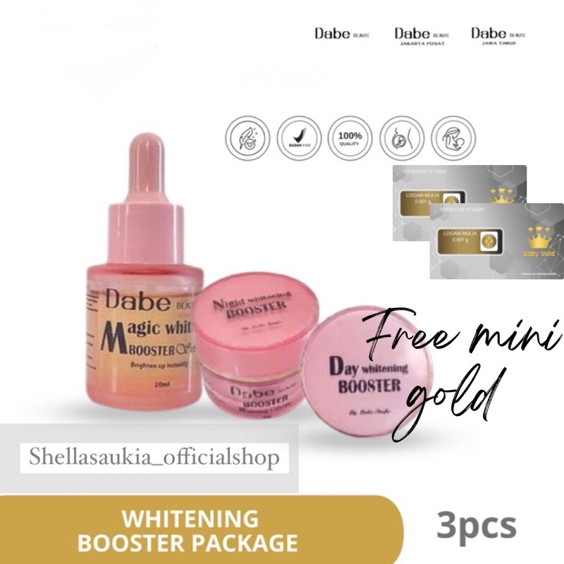 Dabe Beaute Whitening Booster Package