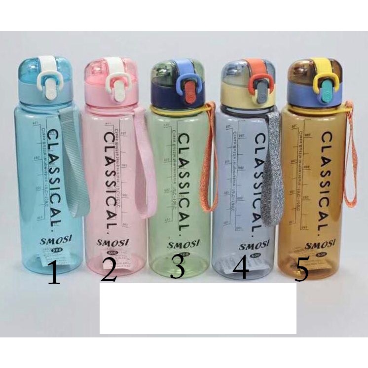 BOTOL MINUM TRENDY BOTOL MINUM BPA FREE CLASSICAL 800ML BOTOL MINUM SERBAGUNA