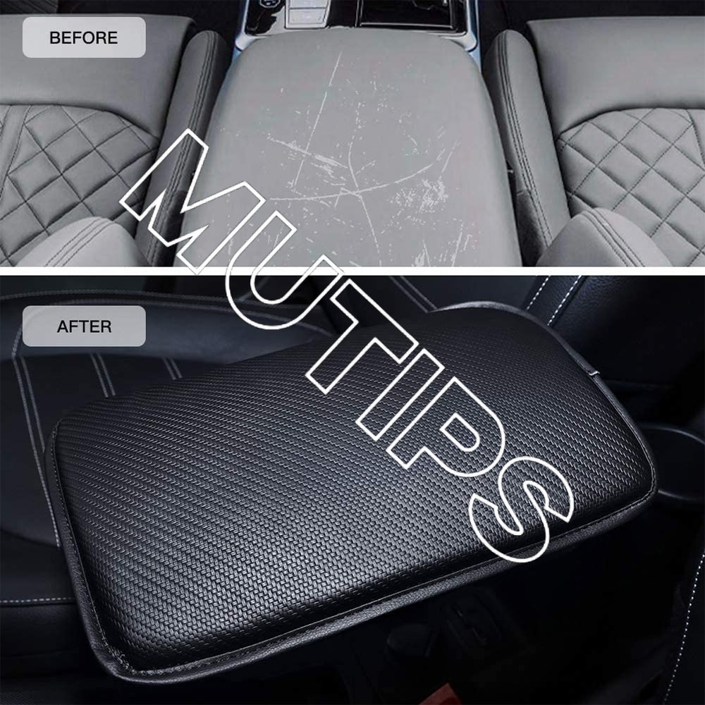 Bantalan Sandaran Tangan Mobil Bahan carbon fiber Untuk Honda Freed Brio City Civic CRV HRV BRV