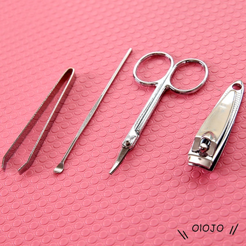 【COD】Manicure Pedicure Set 4IN1 Pedicure Gunting Kuku Pembersih