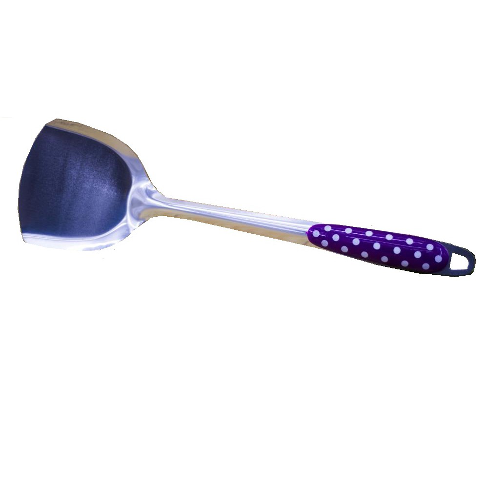 Fanilashop Spatula polkadot Stainless - spatula polkadot - sutil polkadot tanpa lubang