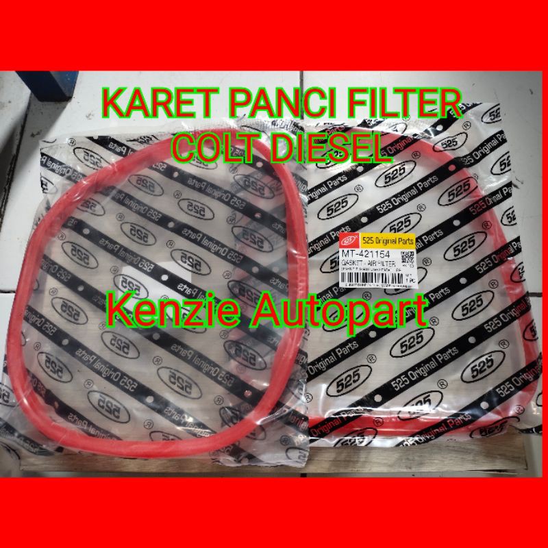 KARET PANCI FILTER UDARA MITSUBISHI COLT DIESEL PS100 PS120 PS135 ASLI SILICON