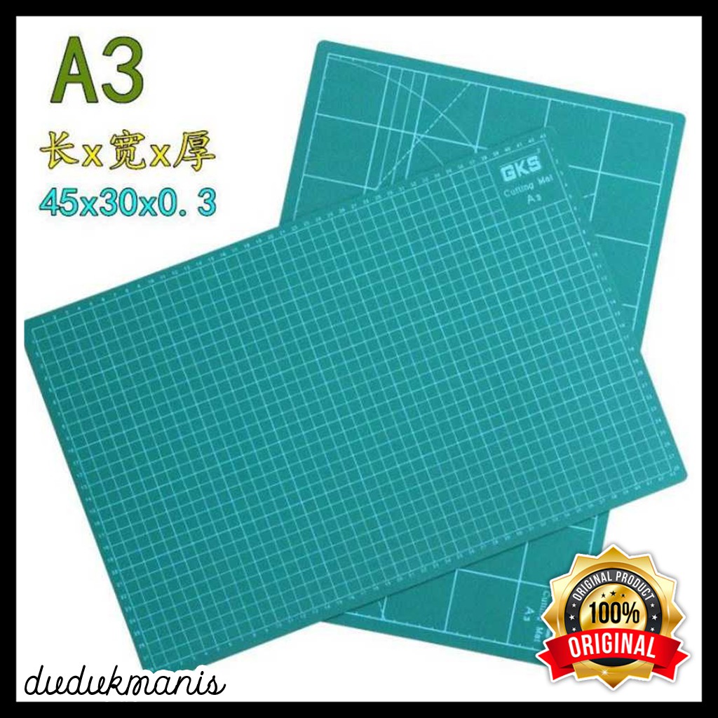 

Cutting Mat Pad A3 45x30cm Alat Potong Kertas PER-311