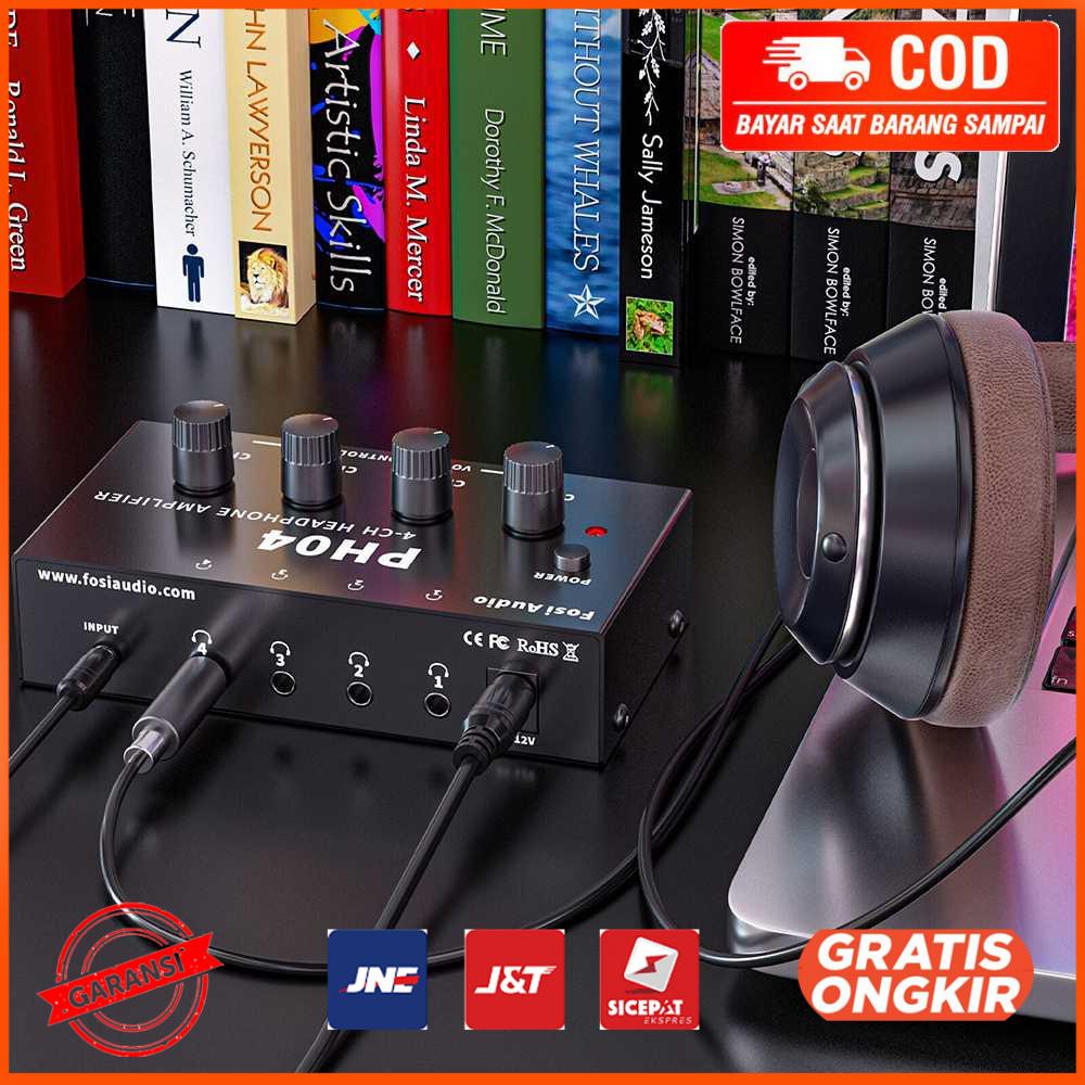 Audio Headphone Amplifier 4 Channel