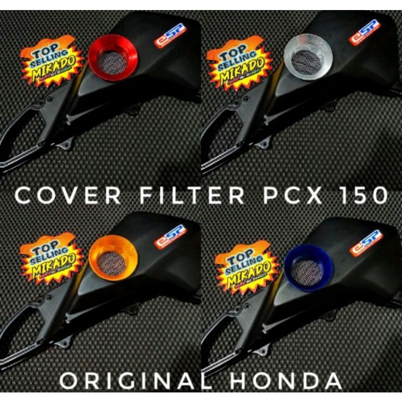 COVER FILTER CNC PCX 150 PNP ADV VELOSCOPE / COVER FILTER UDARA VELOSCOPE PCX LOKAL 150 PNP ADV / BOX FILTER PCX 150 ADV VELOSCOPE