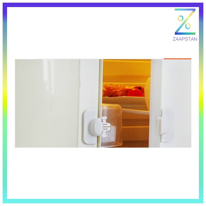 Seria Safety Lock Pintu Kulkas Serbaguna - 503 - White